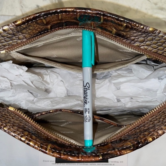 Brahmin Instinct Hillary Leather Bag Crossbody Bag BRAND NEW RARE! - Picture 3 of 6